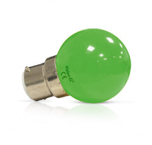 LED lamp B22 Bulb 1W Groen