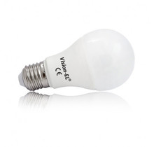 LED lamp + batterij E27 Bulb 7W 6000K