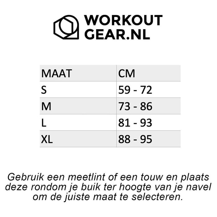 Workout Gear Fitness Riem - Fitness Belt