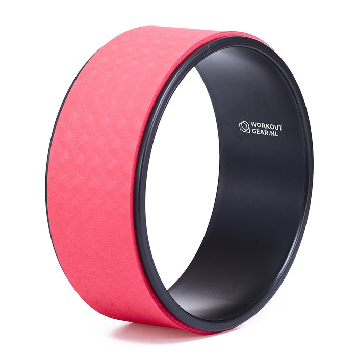 Workout Gear Yoga Wiel - Pilates Wiel - Rood/Zwart