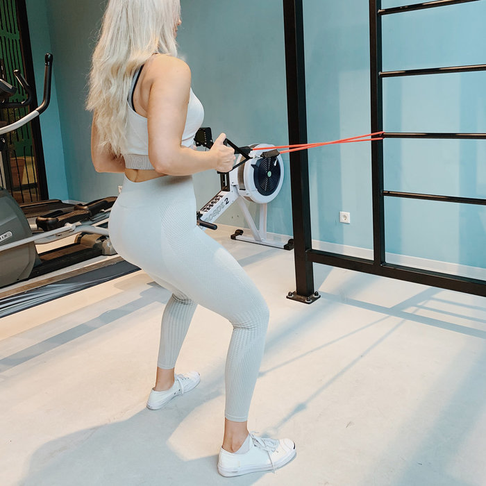 Workout Gear Tube Set - Fitness Elastiek - Weerstandsbanden - Met Handvatten