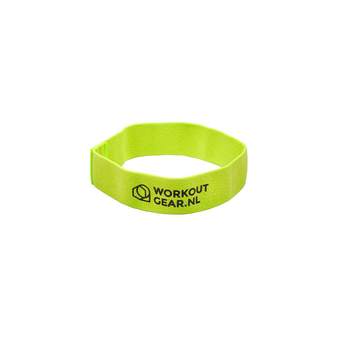 Workout Gear Weerstandsbanden - Mini Loops - Nylon - Neon Groen - 7-11kg