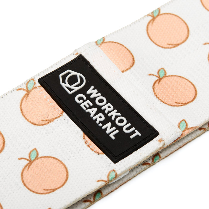 Workout Gear Weerstandsbanden - Mini Loops - Perzikprint - Oranje - Wit - 11/16kg