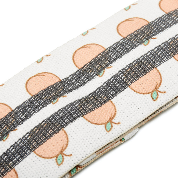 Workout Gear Weerstandsbanden - Mini Loops - Perzikprint - Oranje - Wit - 11/16kg