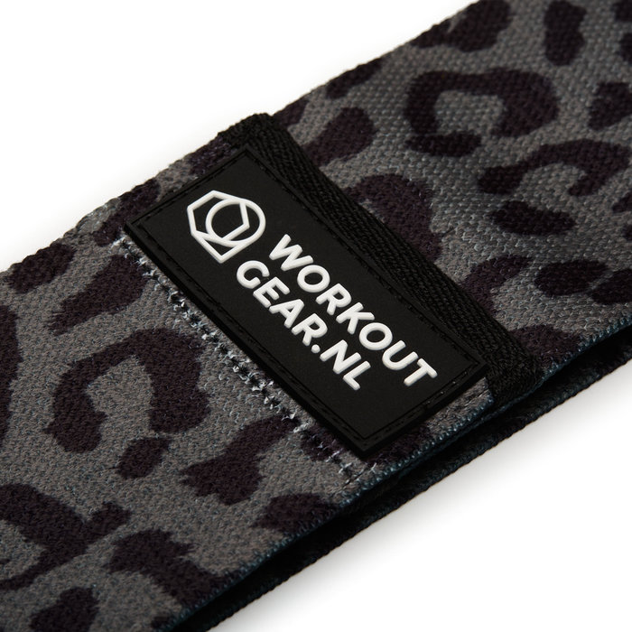 Workout Gear Weerstandsbanden - Mini Loops - Panterprint - Zwart - Grijs - 11/16kg3