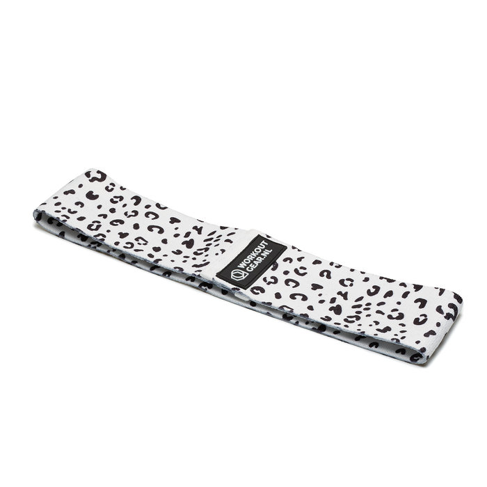 Workout Gear Weerstandsbanden - Mini Loops - Panterprint - Wit - Zwart - 11/16kg