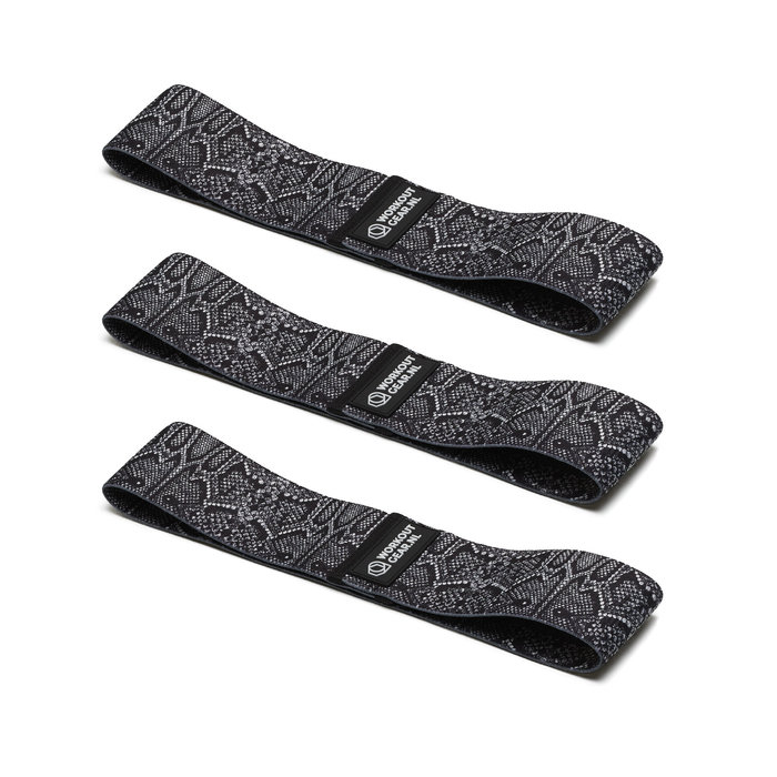 Workout Gear Weerstandsbanden - Set van 3 banden - Patroon - Slangenprint - 14/24kg