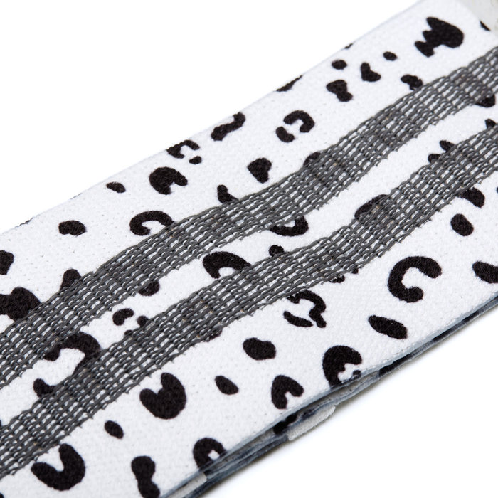 Workout Gear Weerstandsbanden - Set van 3 banden - Patroon - Panterprint - Wit - 14/24kg