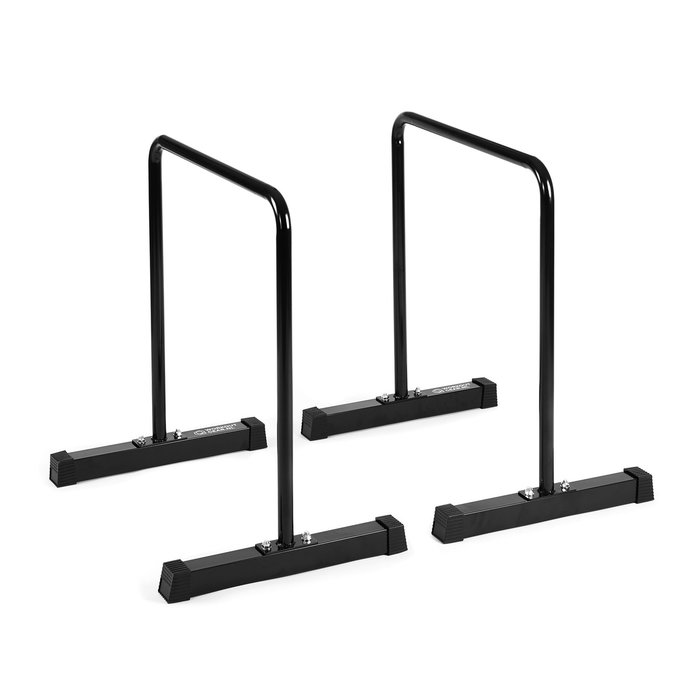 Workout Gear Parallettes Set - Dip Bars - Hoog Model
