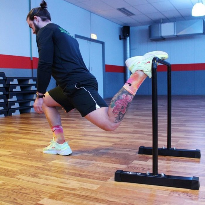 Workout Gear Parallettes Set - Dip Bars - Hoog Model
