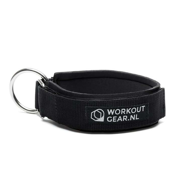 Workout Gear Ankle Strap - Fitness Strap - Enkelband Fitness - Zwart