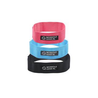 Workout Gear Weerstandsbanden - Mini Loops - Hipband - Set - 14-27kg