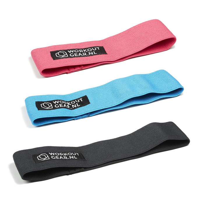 Workout Gear Weerstandsbanden - Mini Loops - Hipband - Set - 14-27kg