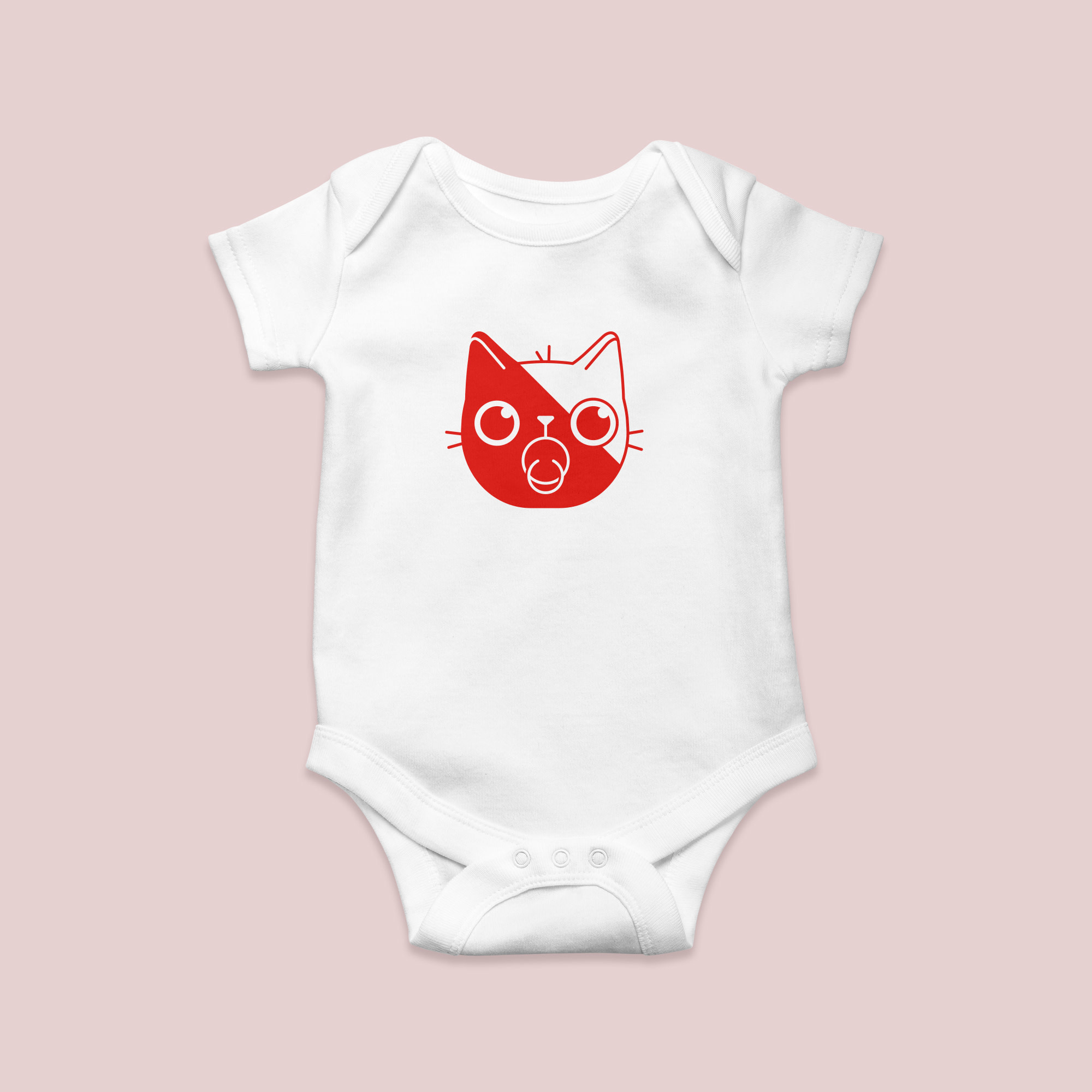 Kat & Romper Utrecht Kitty 100% organisch katoen