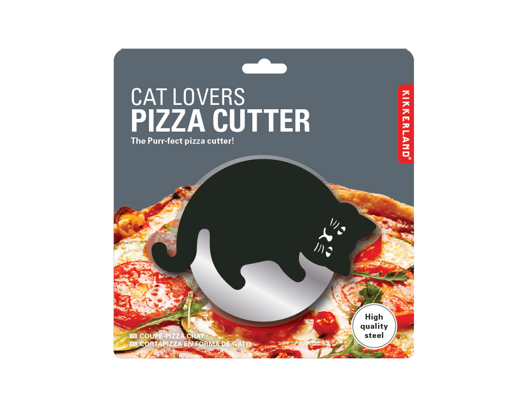 Kikkerland Kikkerland Cat Lovers Pizza Cutter