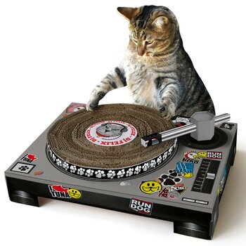 Suck UK Cat Scratch Turntable