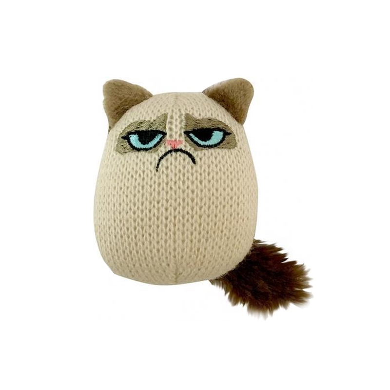 Grumpy Cat Grumpy cat knit pouncey cat toy