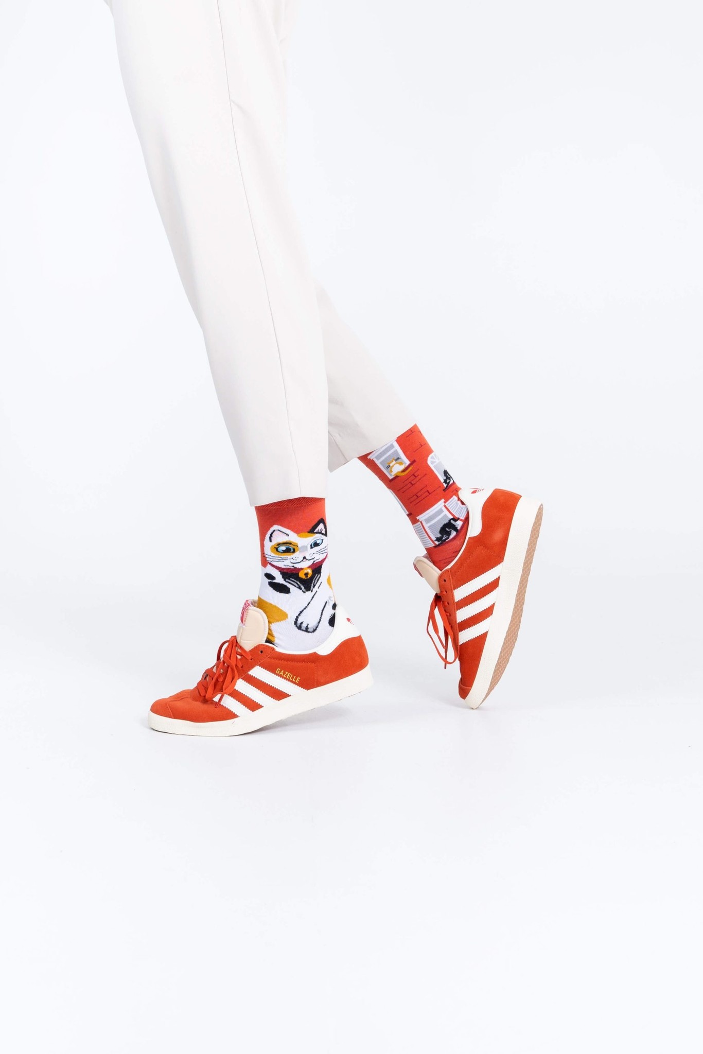 Many Mornings City cat - stadse katten sokken