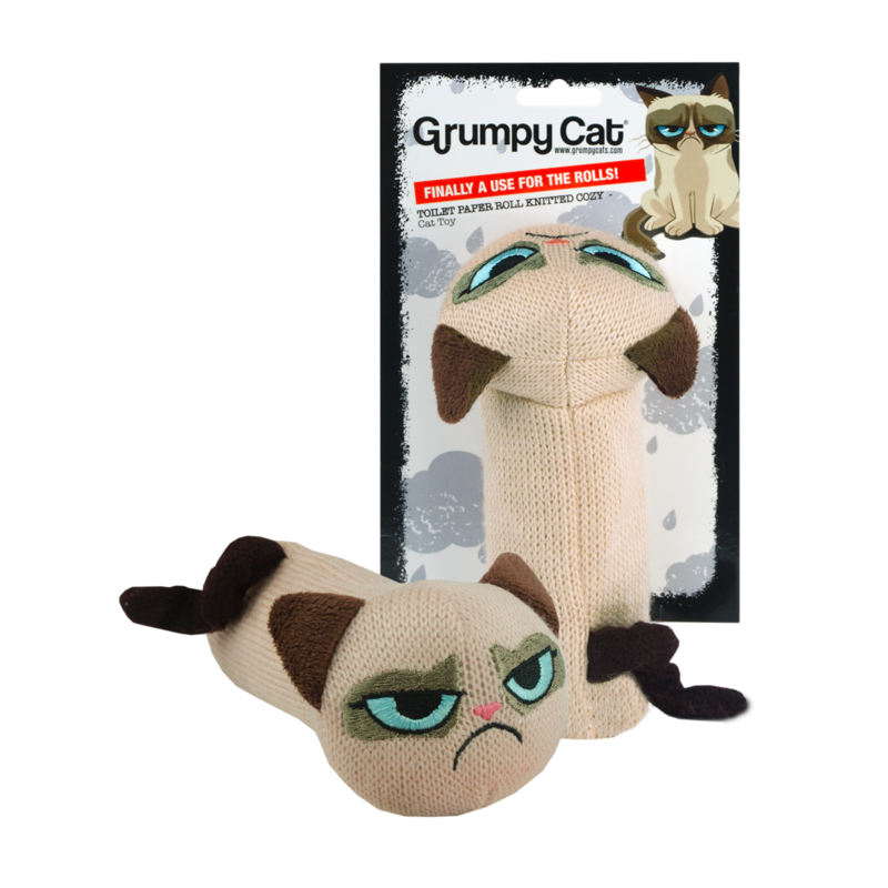 Grumpy Cat Grumpy Cat Toilet Paper Roll kattenspeeltje