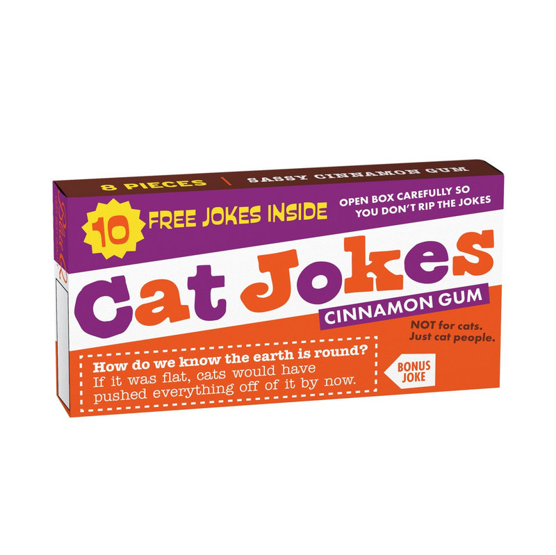 Cat Jokes cinnamon gum met kattengrappen