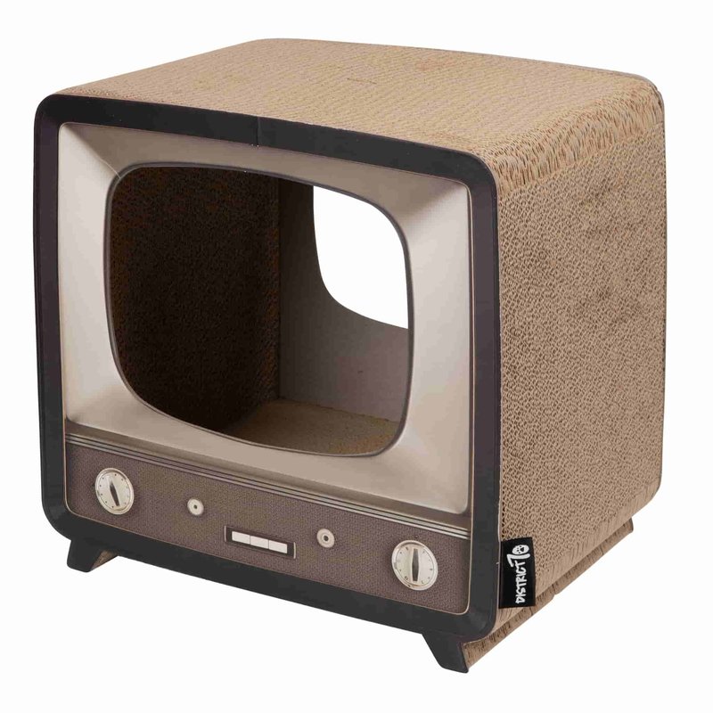 District 70 Retro Design katten krabmeubel televisie