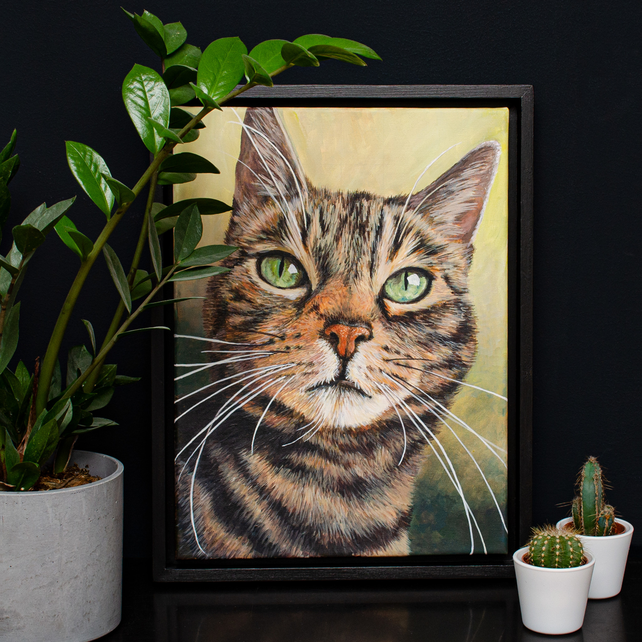 Kat & Portetschilderij van je kat