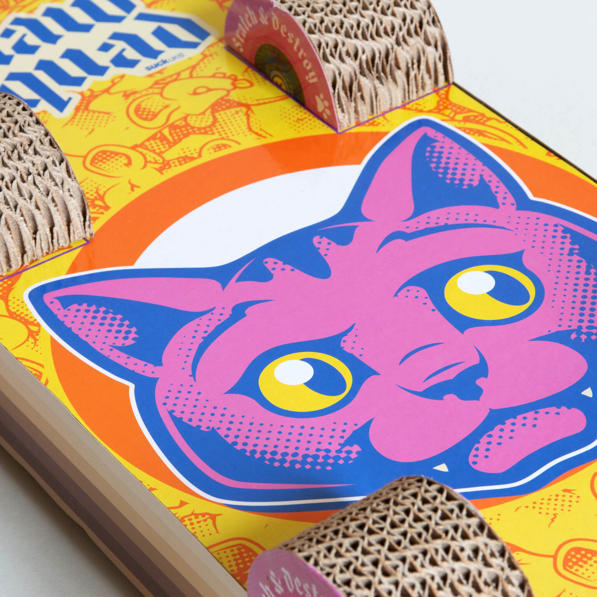 Suck UK Cat Scratch Skateboard