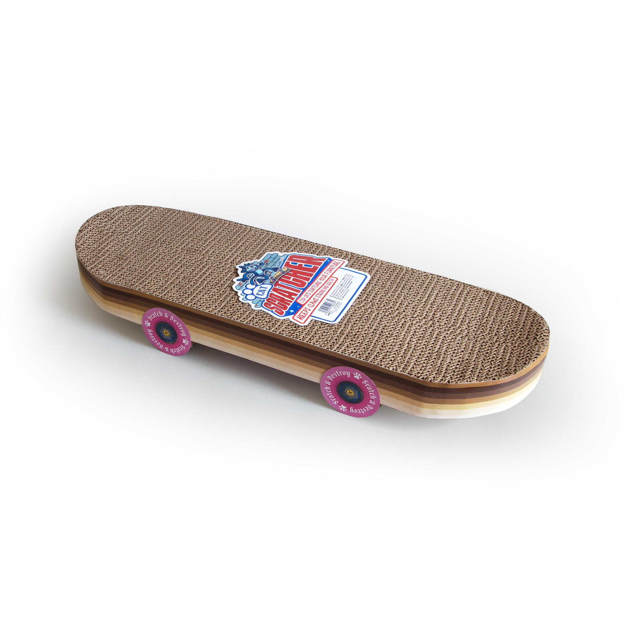 Suck UK Cat Scratch Skateboard