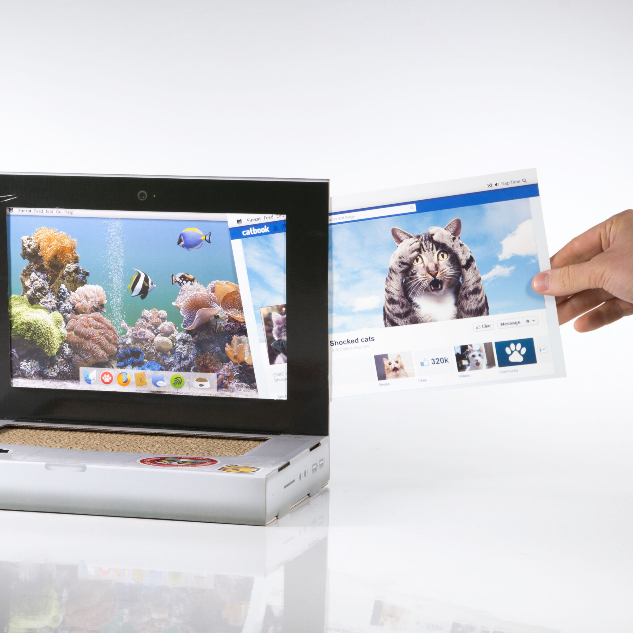 Suck UK Cat Laptop Scratch Pad