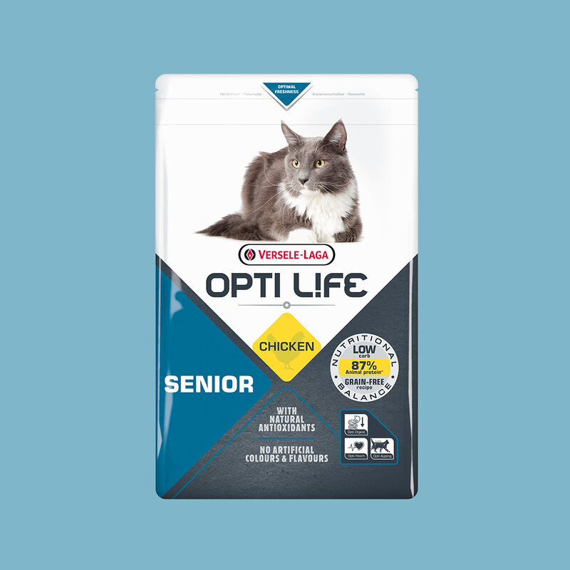 Opti Life Senior – voor senior katten