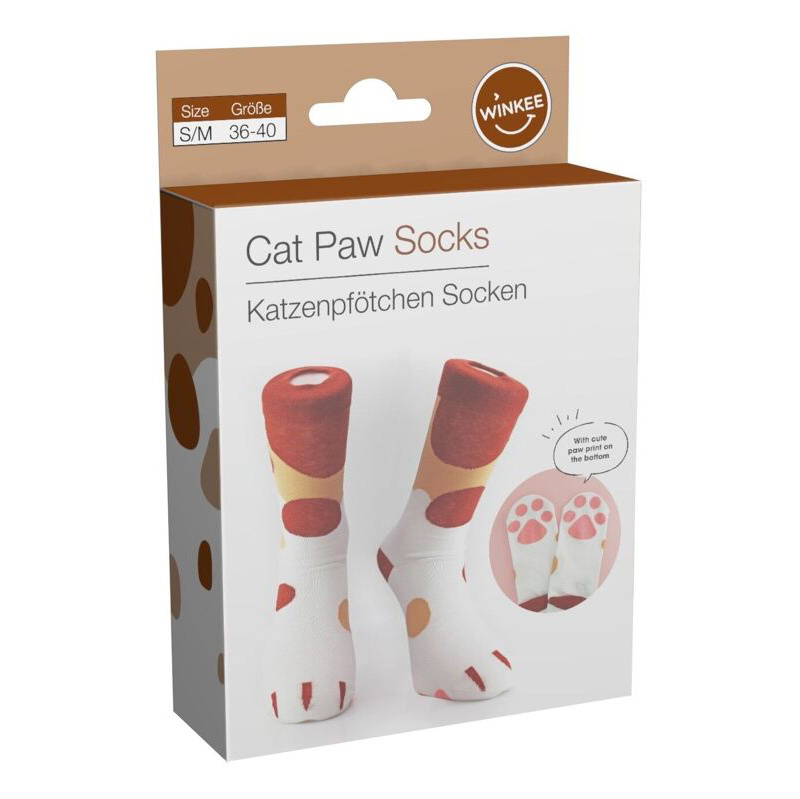 Winkee Kattenpoot sokken - maat 36-40