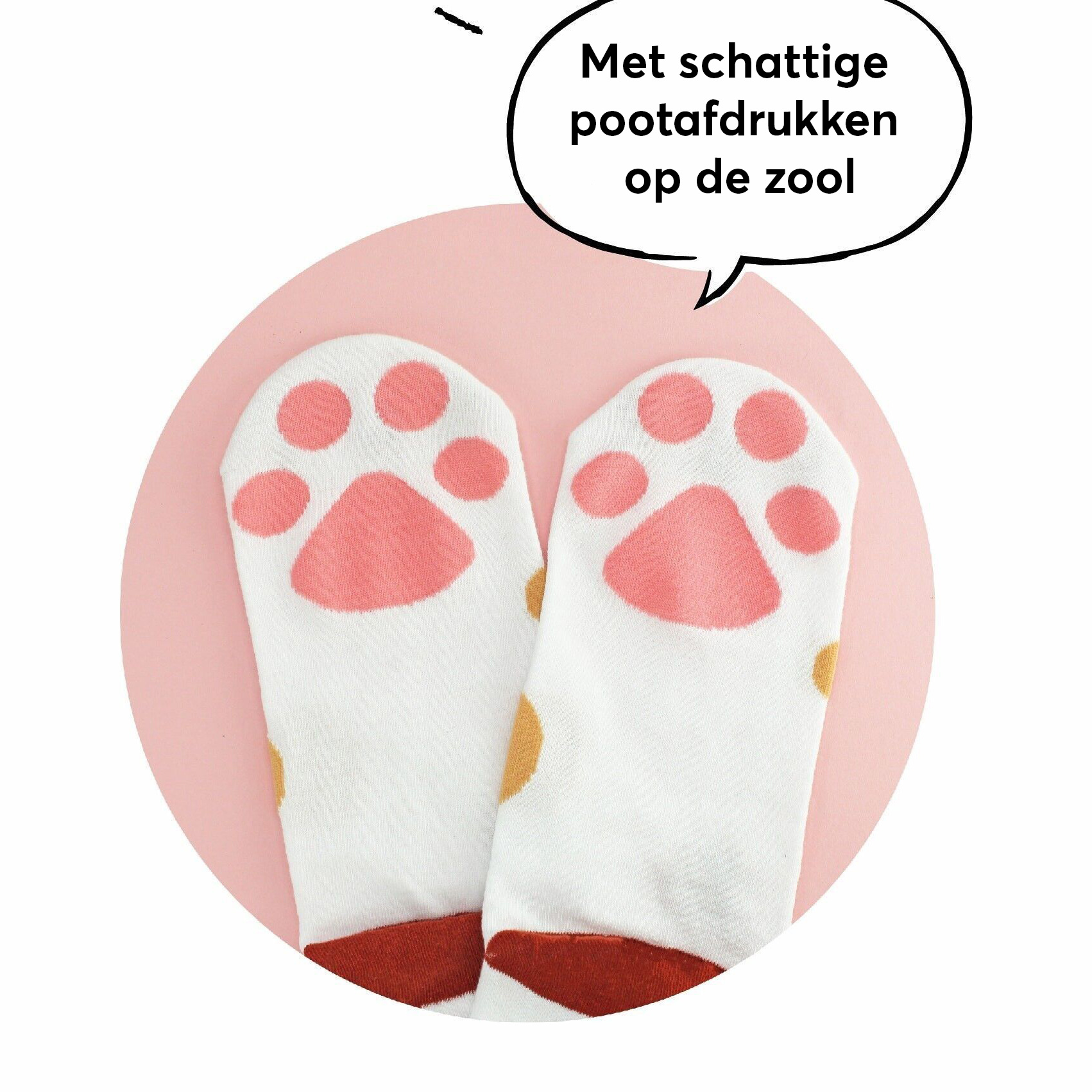 Winkee Kattenpoot sokken - maat 36-40