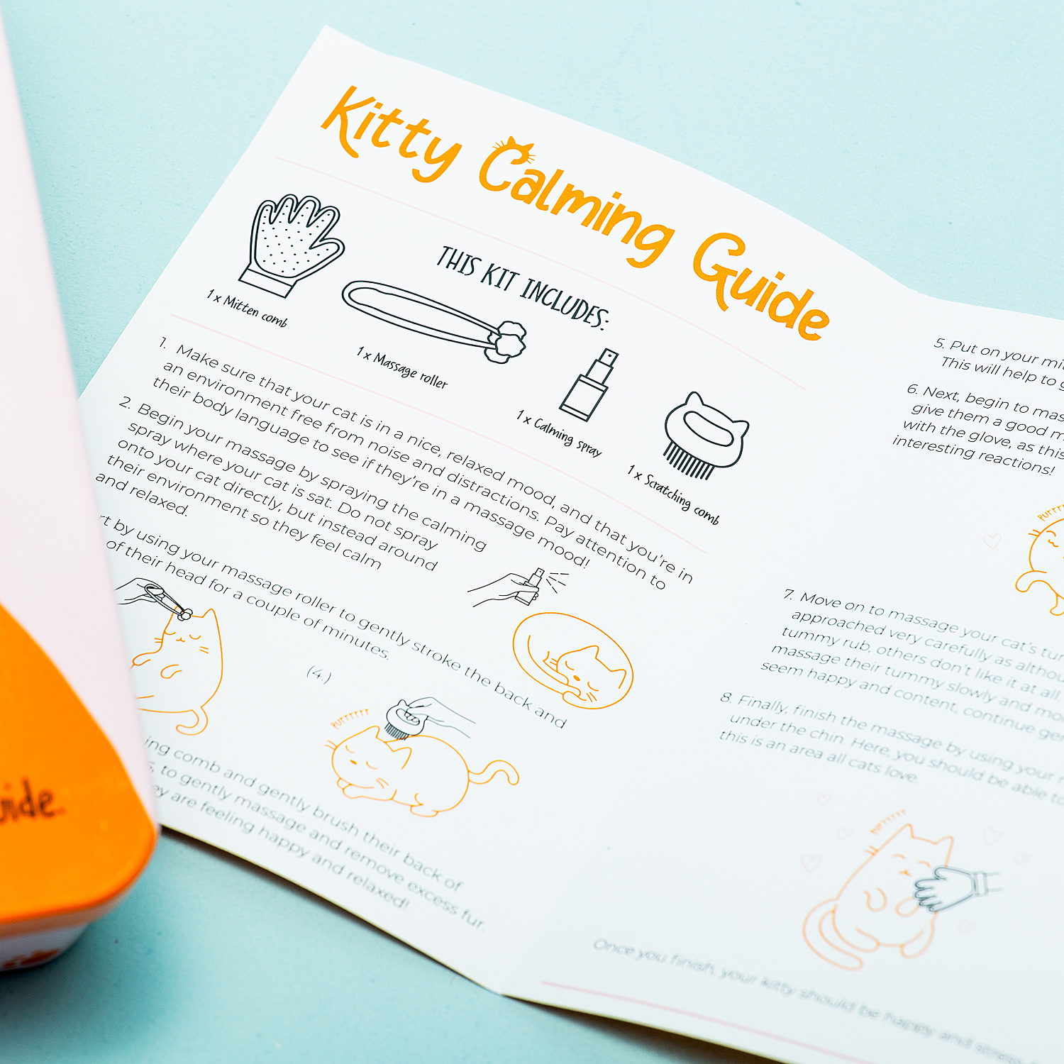 Gift Republic Massage Kit Cat