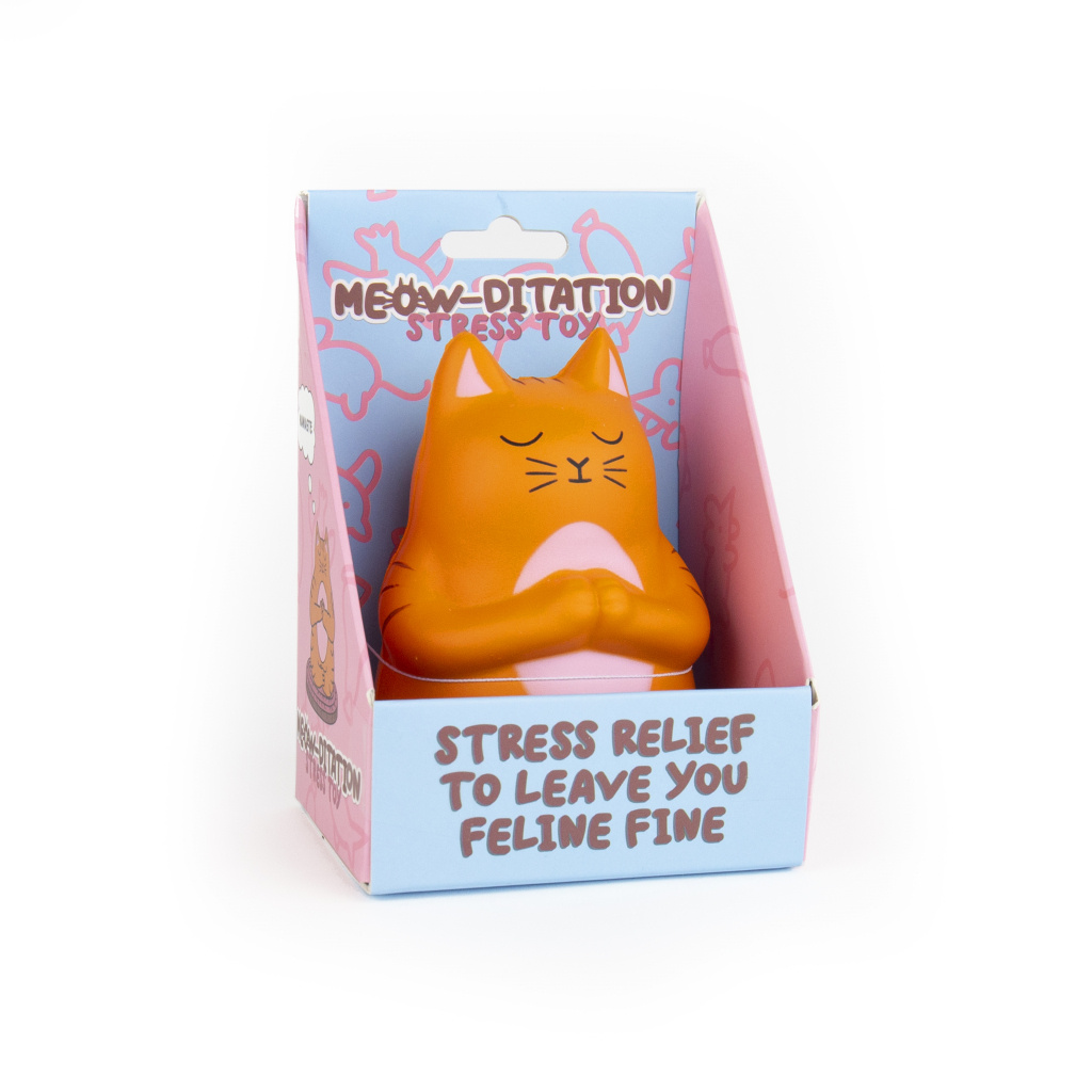 Gift Republic Meowditation Stress Toy
