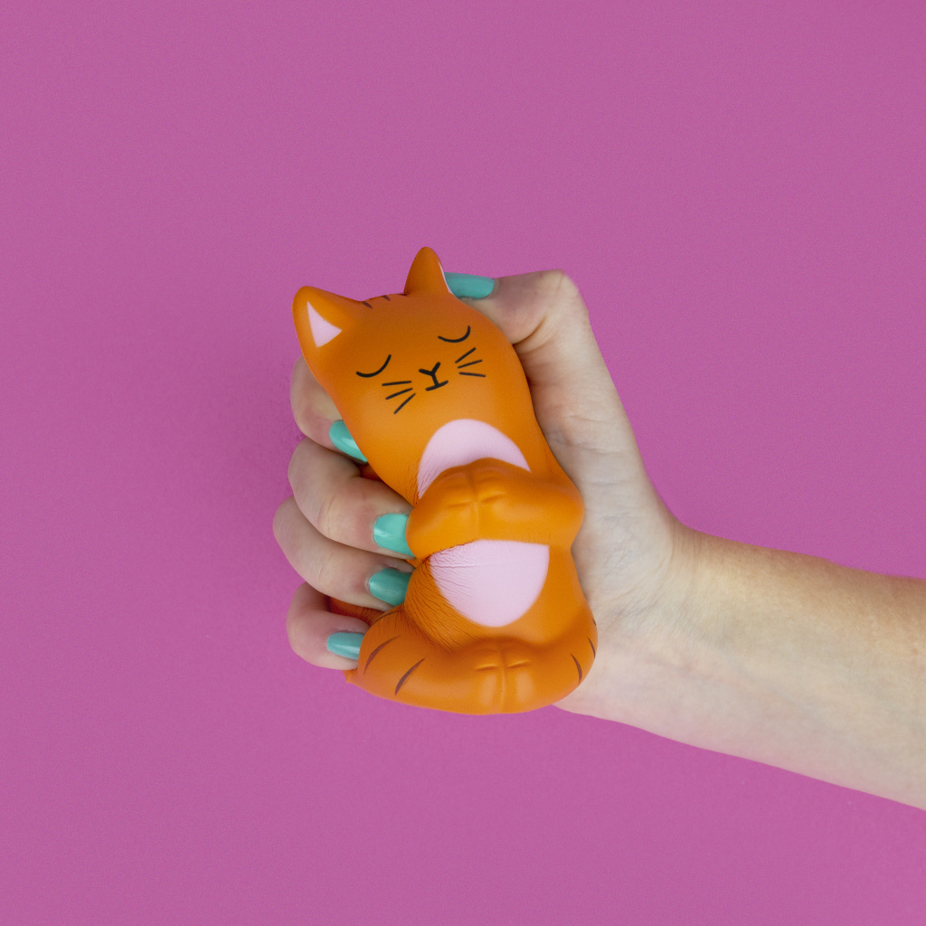 Gift Republic Meowditation Stress Toy