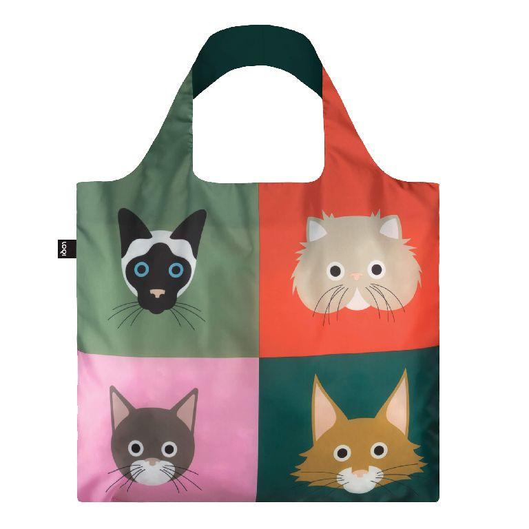 LOQI LOQI Bag Stephen Cheetham - Cats Recycled