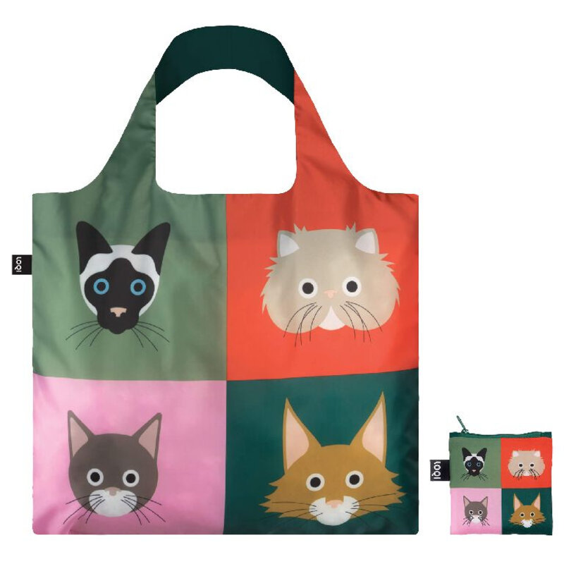 LOQI Bag Stephen Cheetham - Cats Recycled