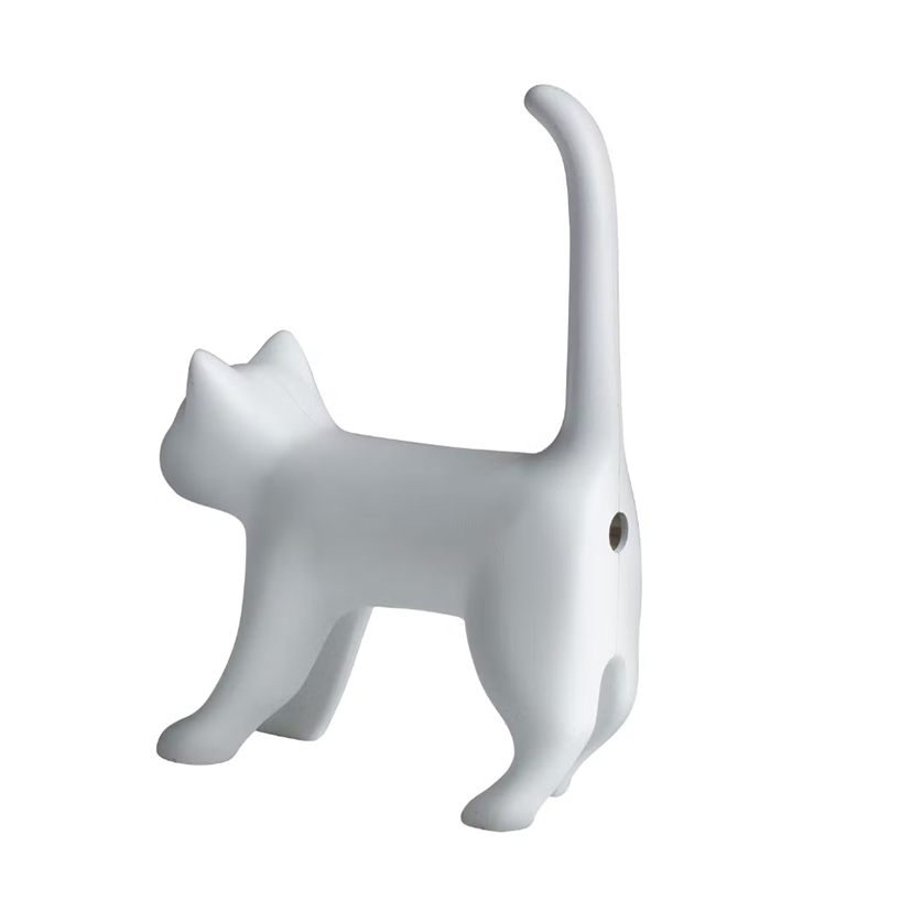 Winkee Puntenslijper met 'miauw'-geluid wit