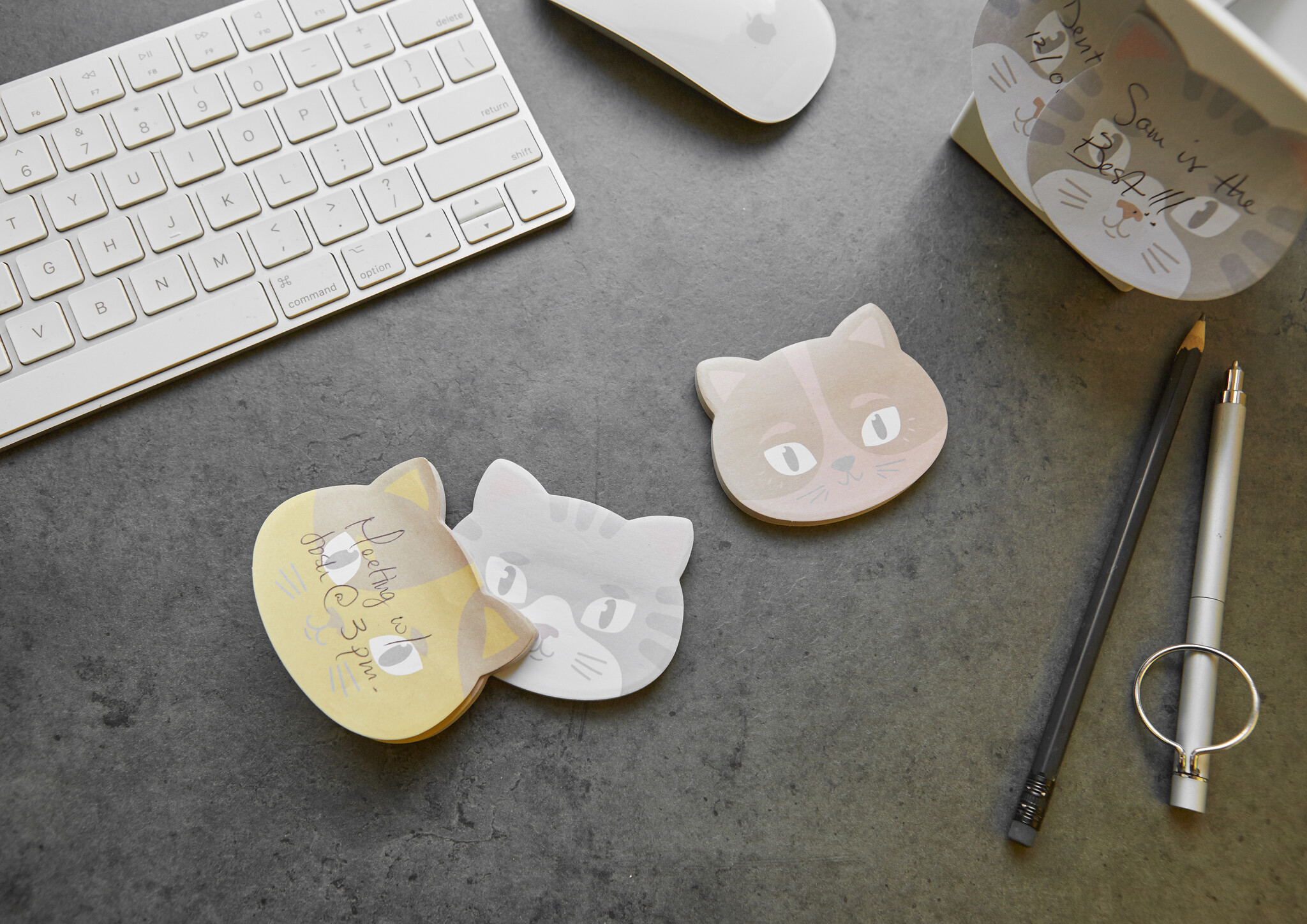 Kikkerland Kikkerland Kitty Cat Sticky Notes