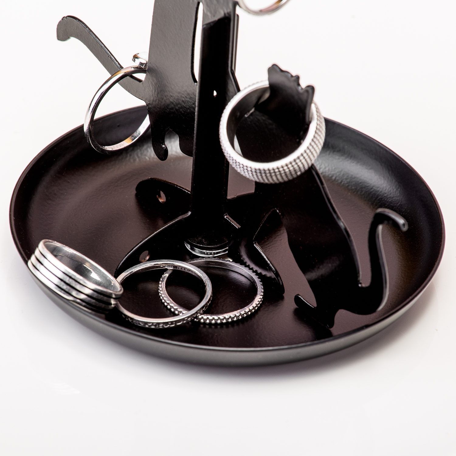 Kikkerland Cat jewelry stand