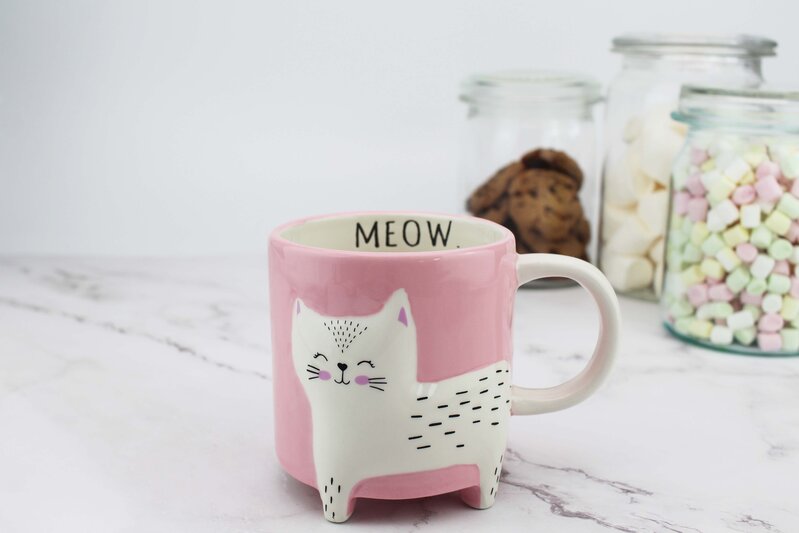 Winkee Cute cat mug