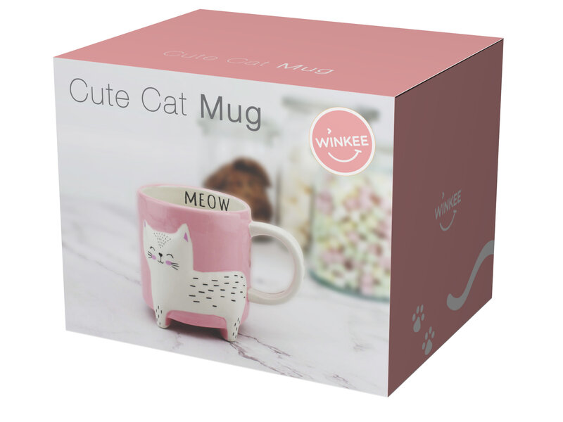 Winkee Cute cat mug