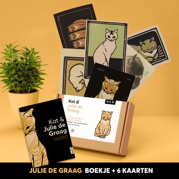Kat & Kunstenaar & katten - Julie de Graag