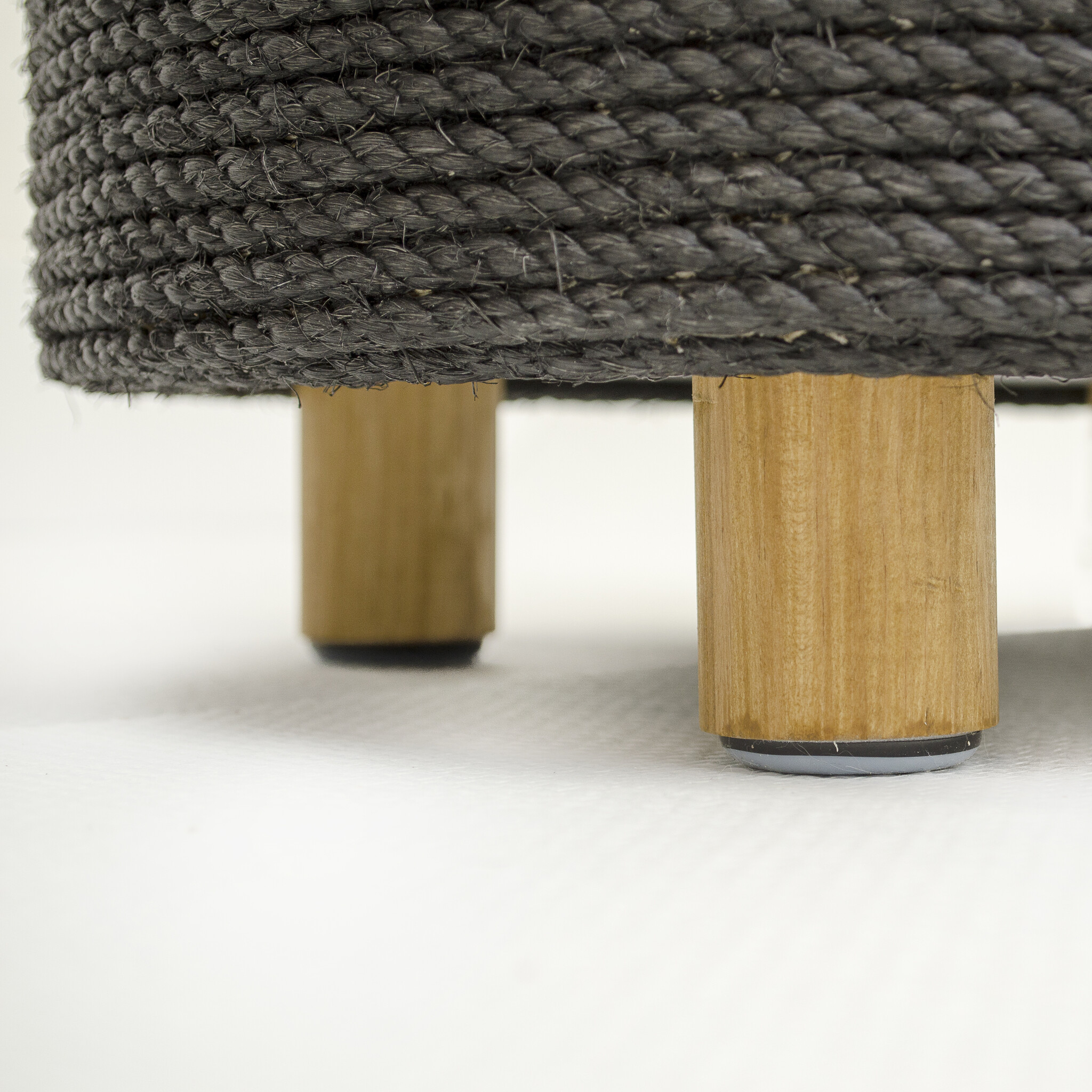 Kat & Krabpoef naturel / zwart - duurzaam & handgemaakt