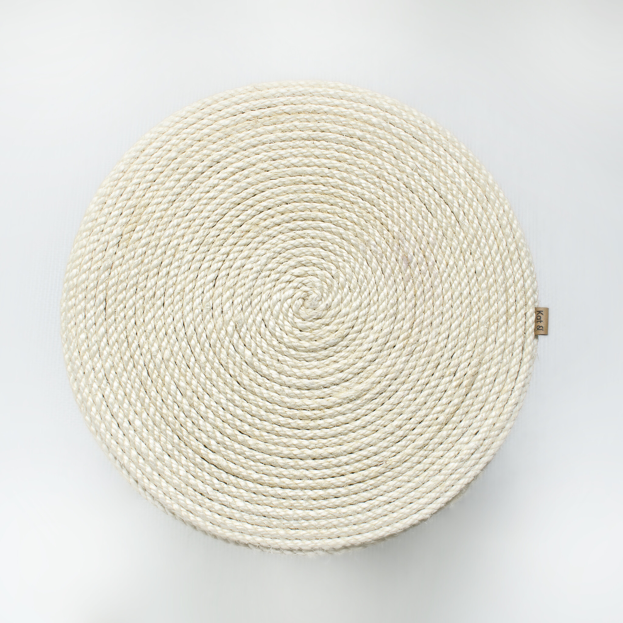 Kat & Krabpoef naturel / groen - duurzaam & handgemaakt