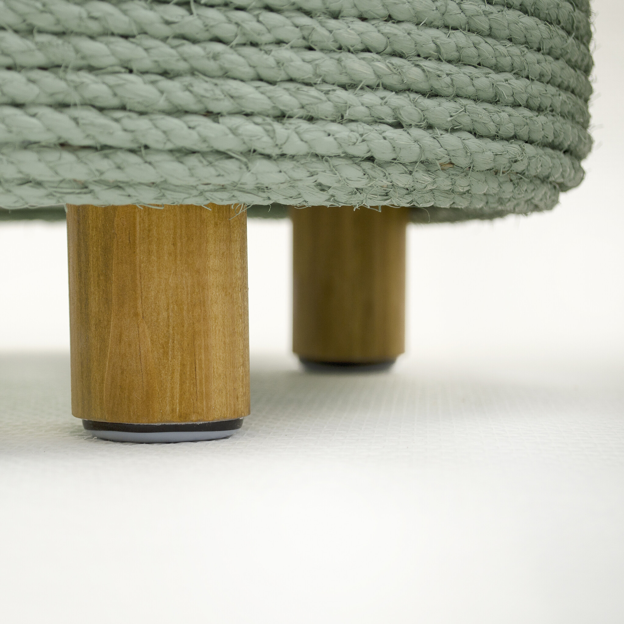 Kat & Krabpoef naturel / groen - duurzaam & handgemaakt