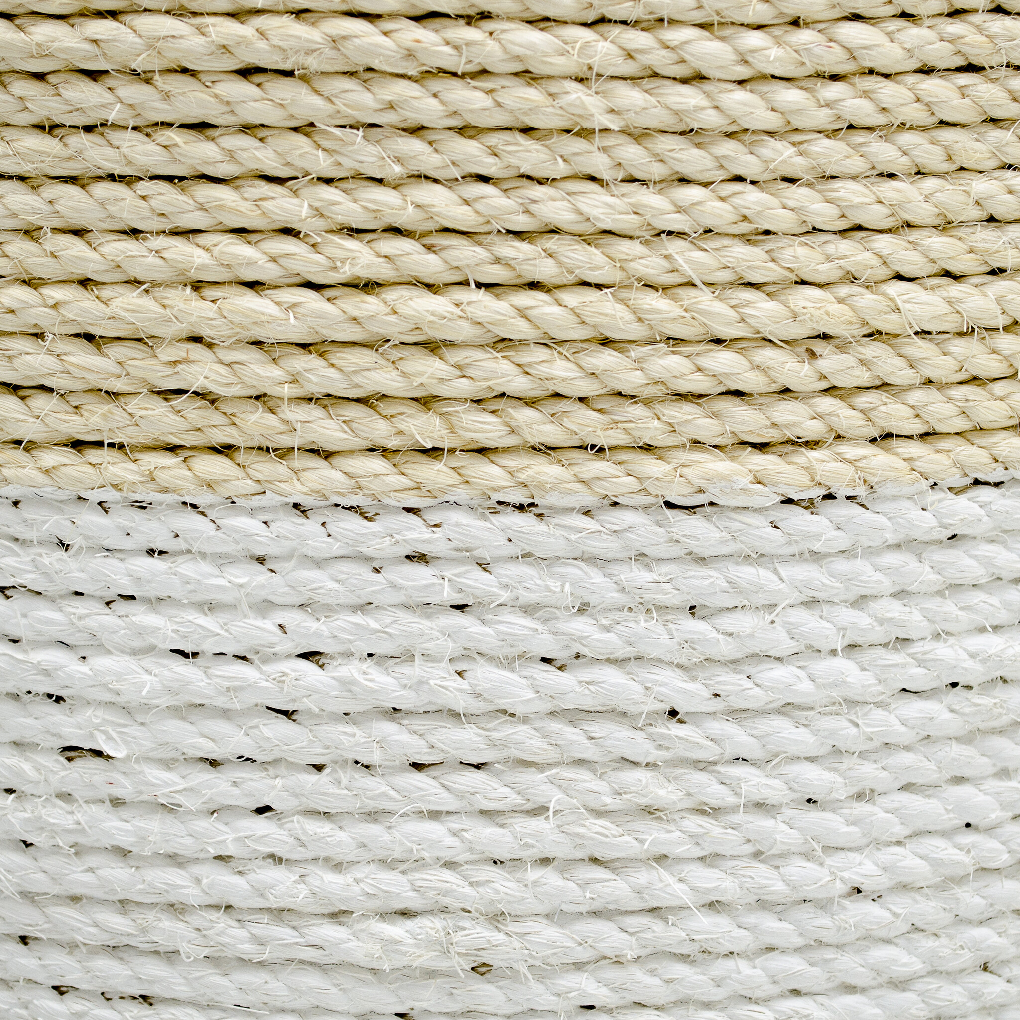 Kat & Krabpoef naturel / wit - duurzaam & handgemaakt