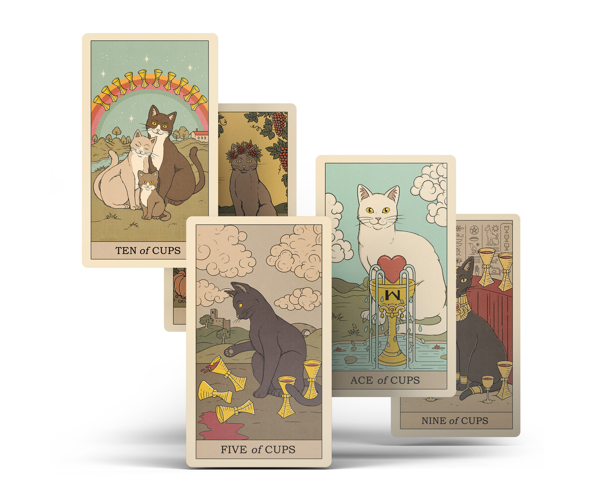 Cats rule the earth tarot
