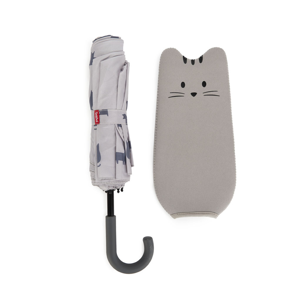 Balvi Balvi Umbrella Meowmbrella grey / nylon