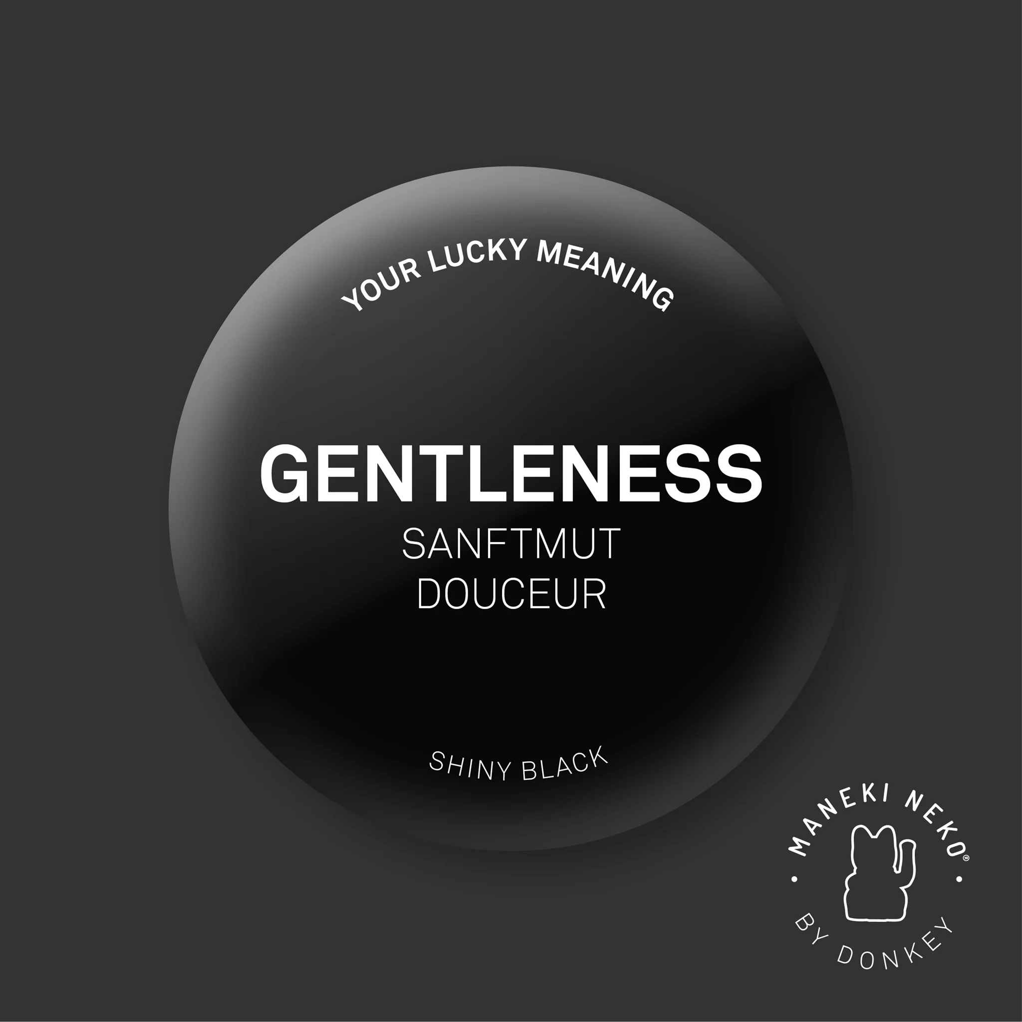 Lucky Cat Egypt / Shiny Black